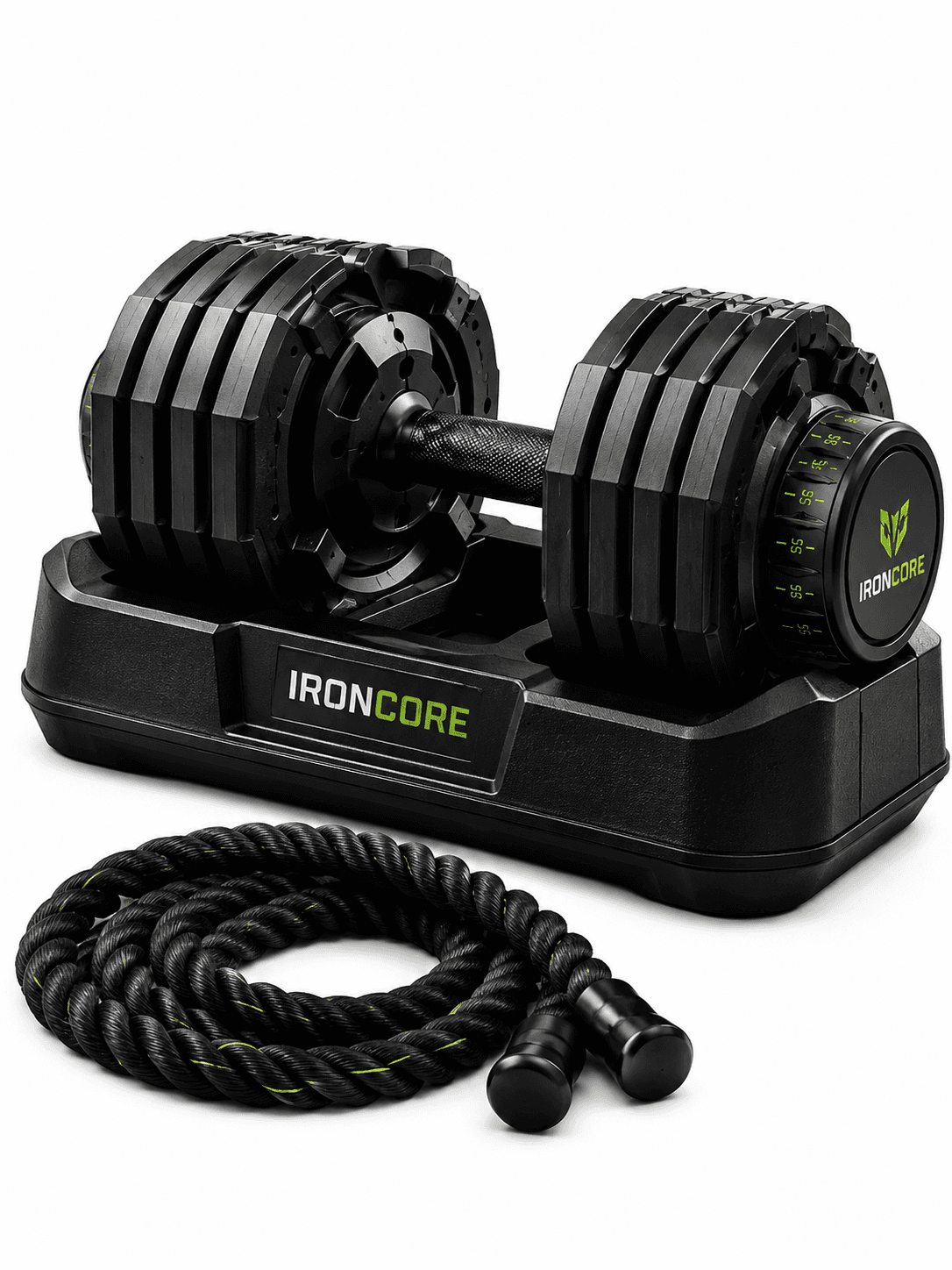IronCore Adjustable Dumbbell Set