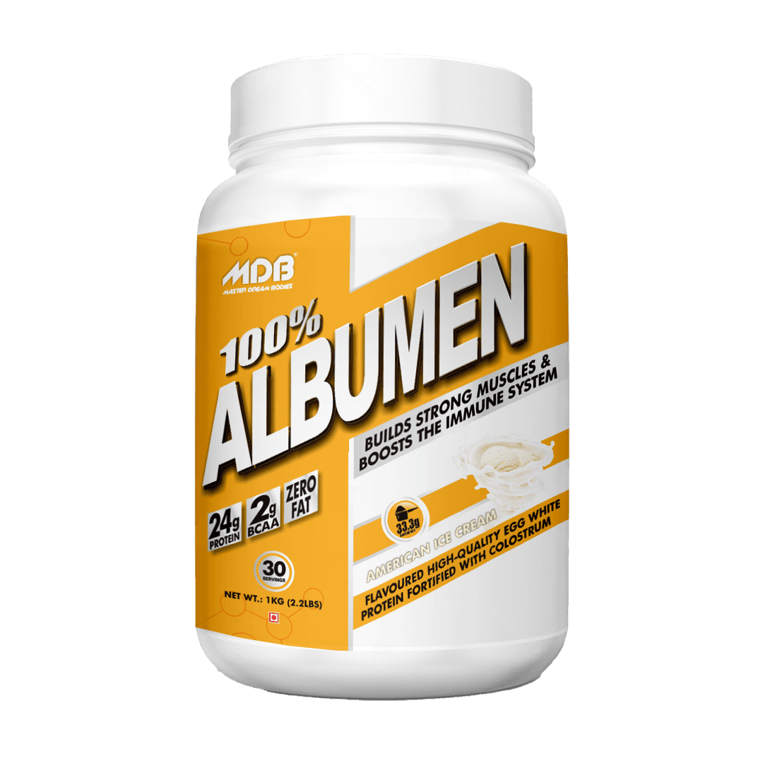 MDB 100% Albumen | High-Quality Egg White Protein